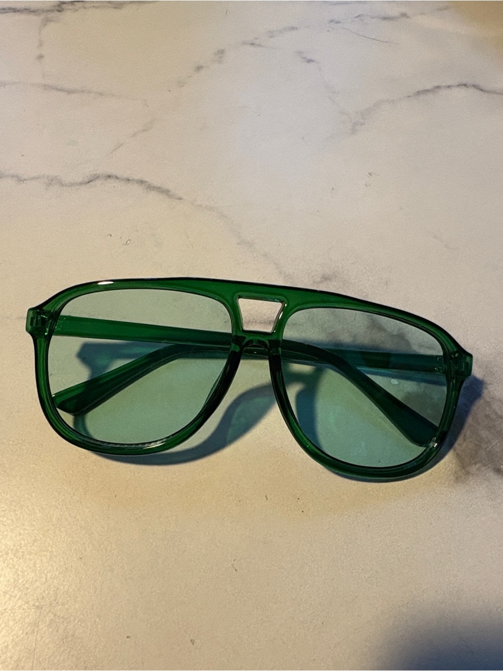 Green Kids Sunglasses - Stylish UV Protection
